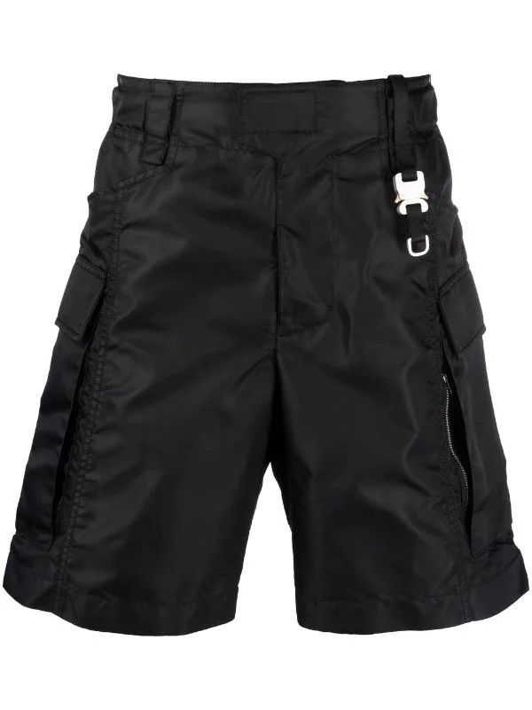 image of 1017 Alyx 9Sm Nylon Tactical Shorts in Black, Men's (Size 32)
