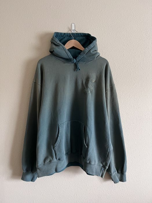 Supreme Supreme Overdyed S Logo Hoodie in Green | Grailed