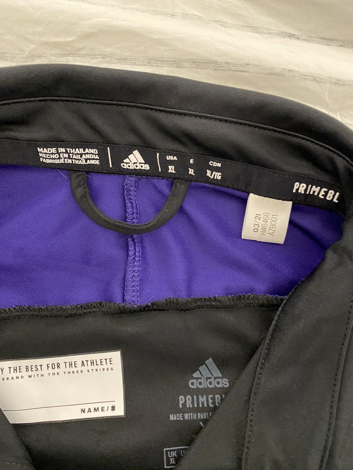 Adidas Adidas U of Washington PrimeBlue Polo XL Size US XL / EU 56 / 4 - 8 Thumbnail