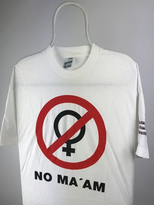 Band Tees No maam T-shirt vintage band tee size XLarge Size US XL / EU 56 / 4 - 2 Thumbnail