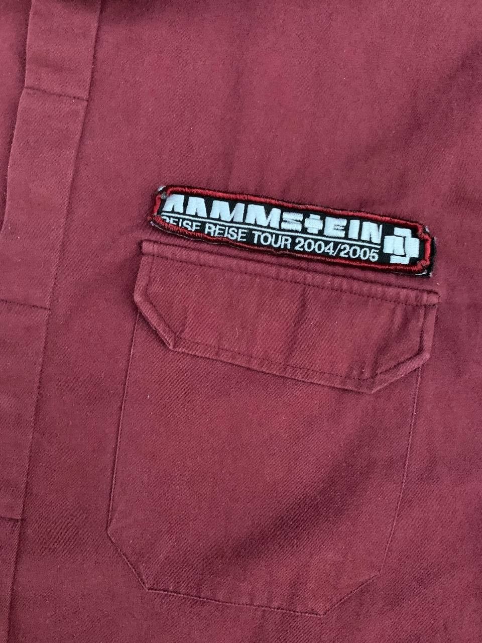Band Tees Rammstein Reise Reise Tour 2004 shirt Size US XL / EU 56 / 4 - 3 Thumbnail