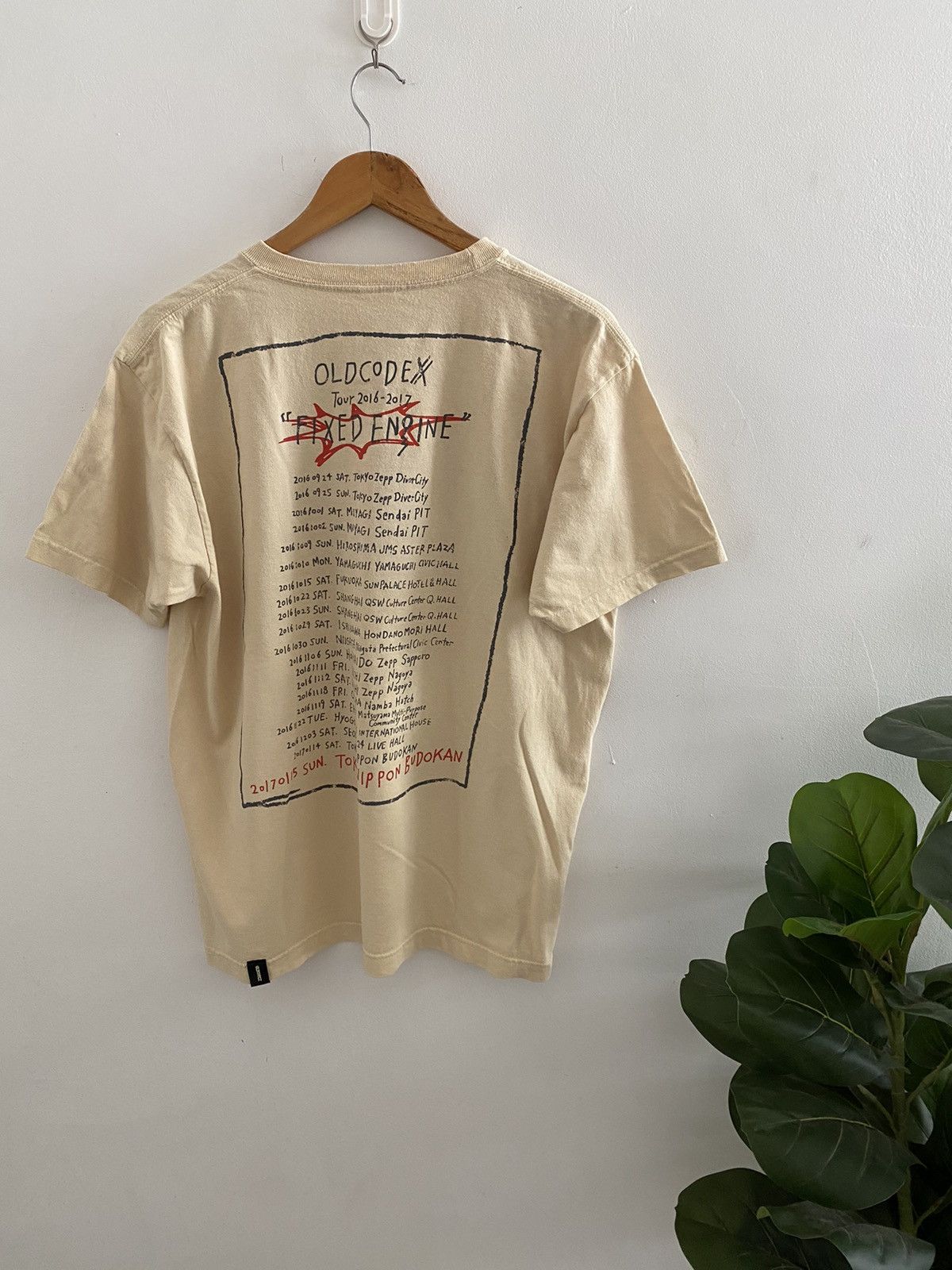 Band Tees × Japanese Brand × Vintage OLDCODEX Rock Band Japan Punk Tour T-Shirt Size US L / EU 52-54 / 3 - 10 Thumbnail