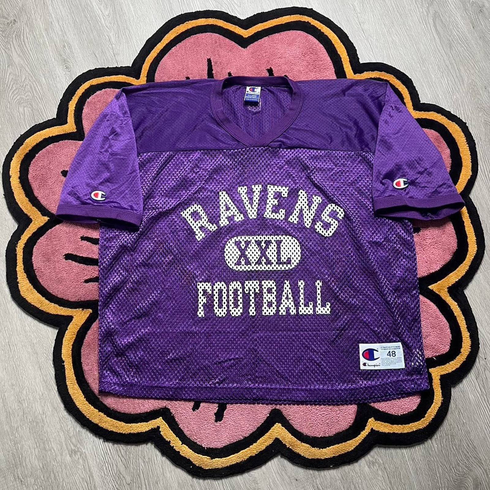 Vintage Pete Boulwear Baltimore Ravens Puma Jersey XL NFL