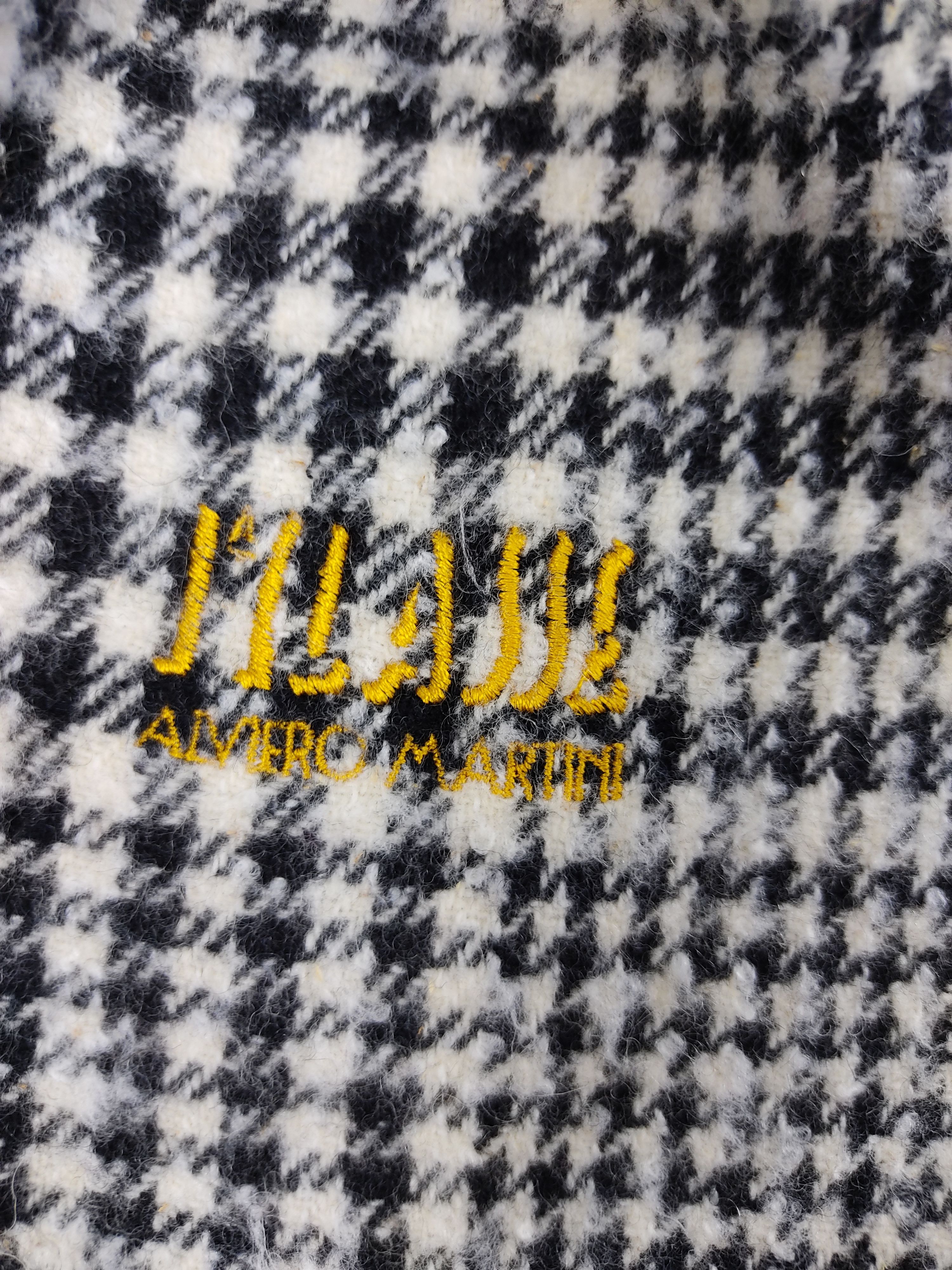 Alviero Martini Alviero Martini Scarf Muffler Plaid Checked Embroidery Logo Size ONE SIZE - 2 Thumbnail