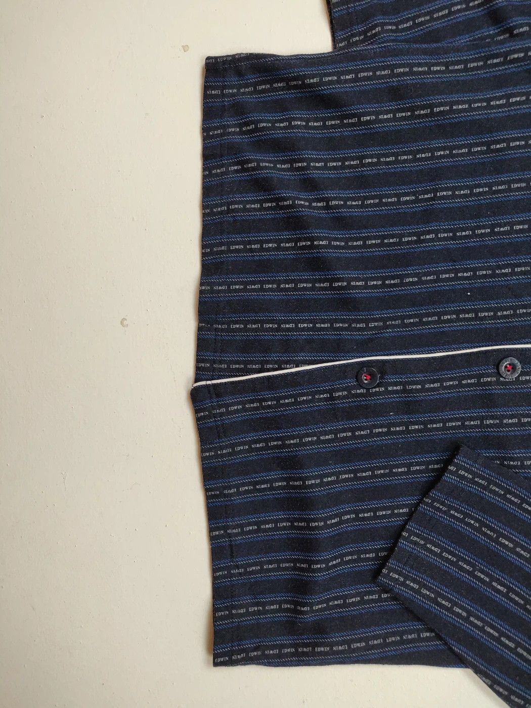 Edwin Edwin Homewear Monogram Fullprint Stripes Pajamas Size US M / EU 48-50 / 2 - 4 Thumbnail