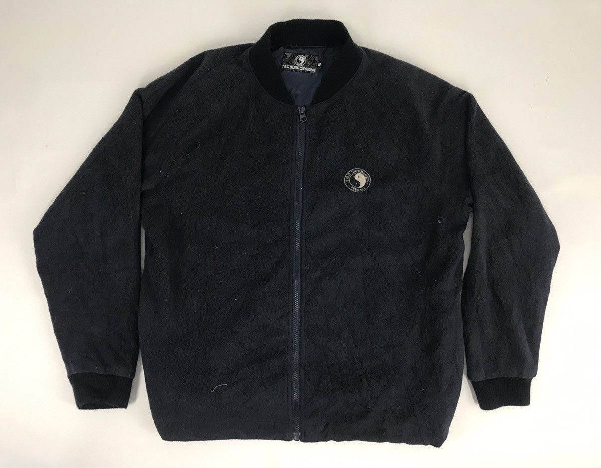 Japanese Brand Vintage T&C Surf Design Fleece Padded Jacket Size US M / EU 48-50 / 2 - 1 Thumbnail