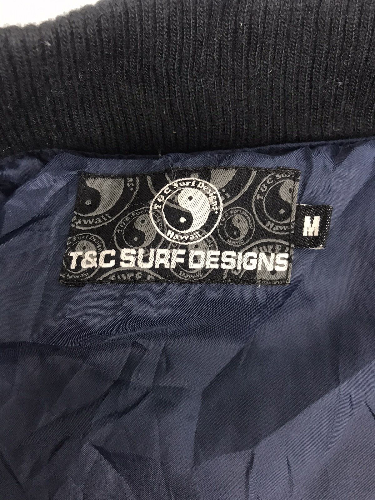Japanese Brand Vintage T&C Surf Design Fleece Padded Jacket Size US M / EU 48-50 / 2 - 3 Thumbnail