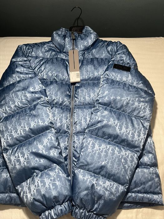 Dior blue best sale oblique jacket