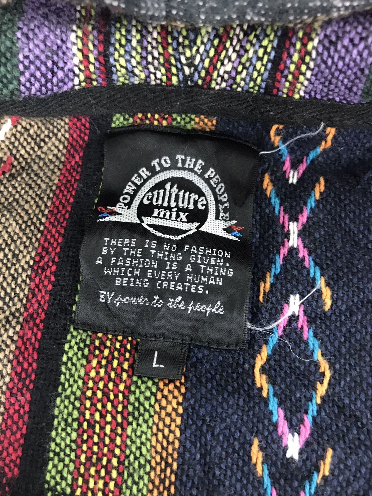 Japanese Brand Power To The People Culture Mix Hoodies Ethic Art Style Size US M / EU 48-50 / 2 - 4 Thumbnail