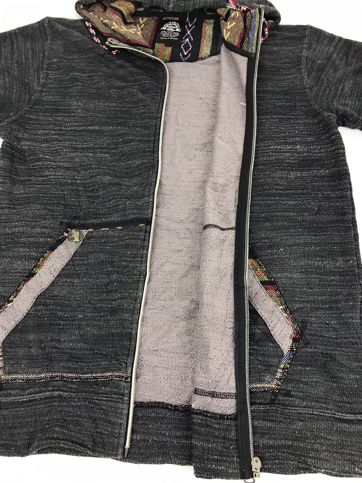 Japanese Brand Power To The People Culture Mix Hoodies Ethic Art Style Size US M / EU 48-50 / 2 - 2 Thumbnail