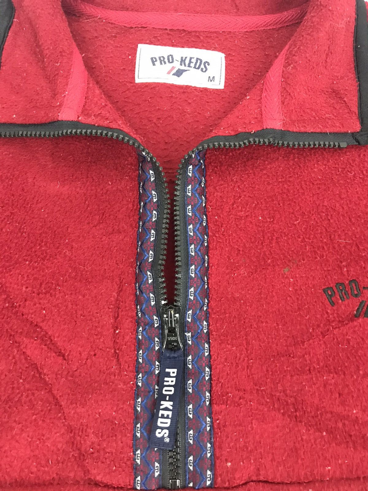Pro-Keds Rarely Vintage Pro keds Fleece Sweatshirt Hoodies Jacket Size US L / EU 52-54 / 3 - 3 Thumbnail