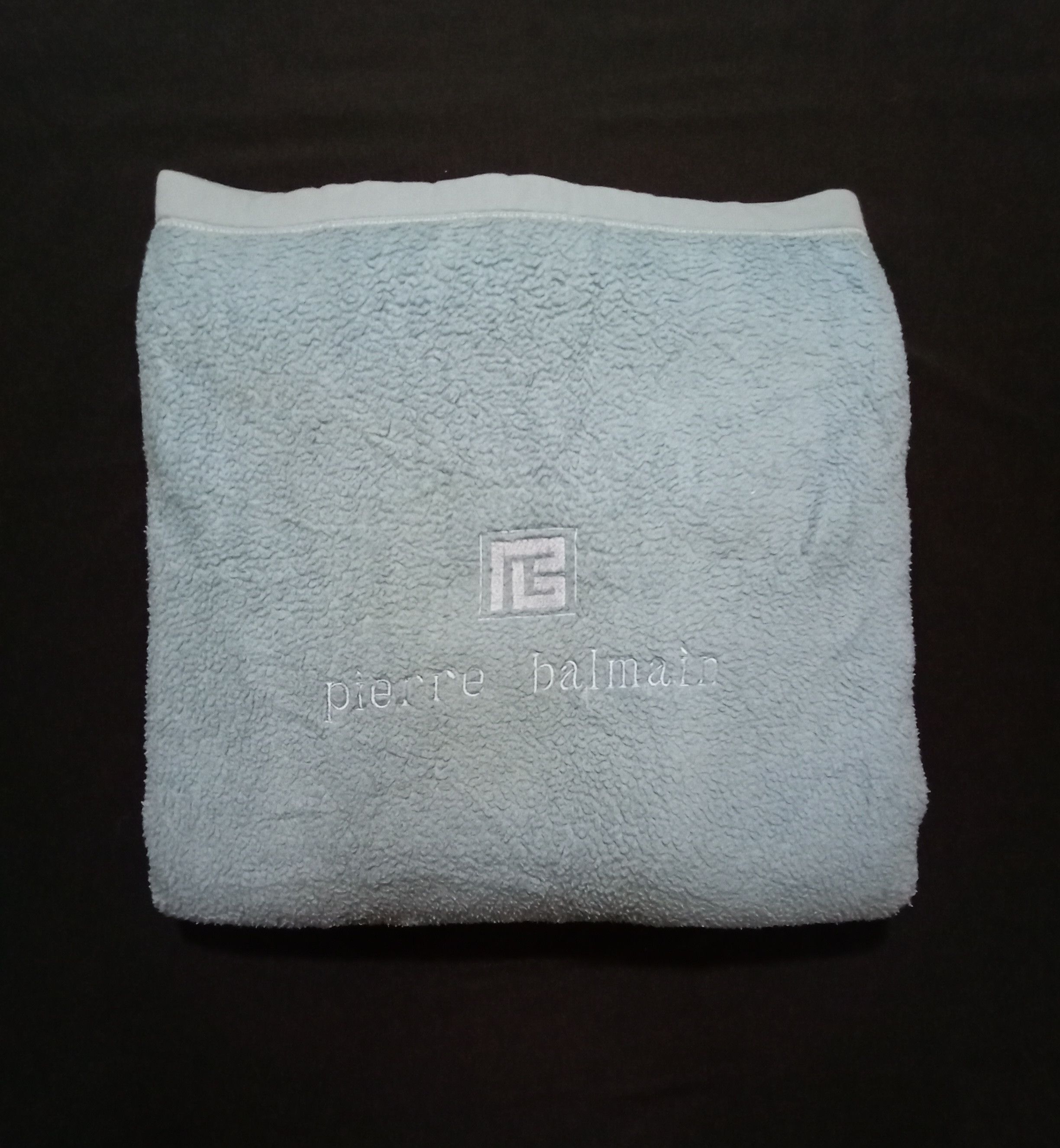 Blue Blanket Pierre Balmain Paris Blue Blanket Queen Bed Size Size ONE SIZE - 1 Thumbnail