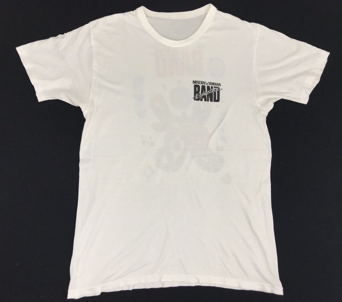 Band Tees 90s Nescafe & Yamaha Explosion 91 1991 Band Spell Out Size US S / EU 44-46 / 1 - 5 Thumbnail