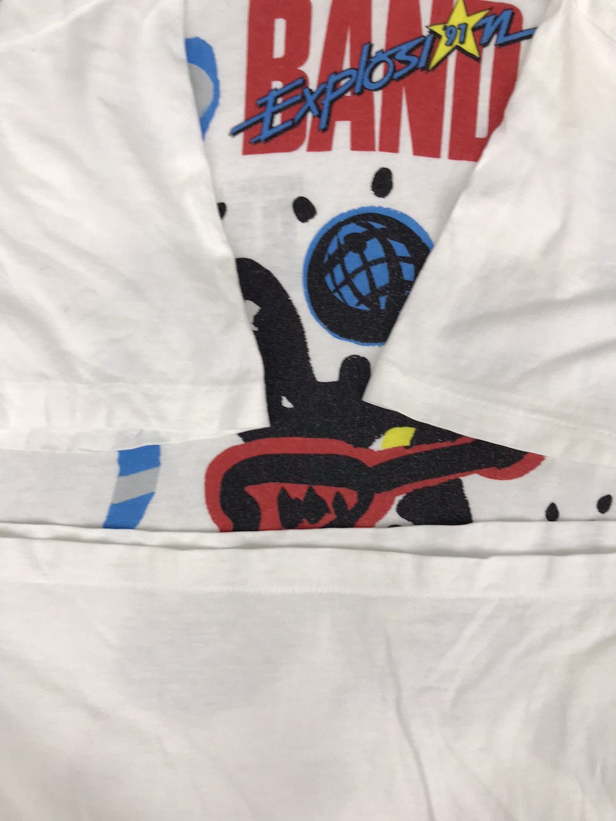 Band Tees 90s Nescafe & Yamaha Explosion 91 1991 Band Spell Out Size US S / EU 44-46 / 1 - 4 Thumbnail