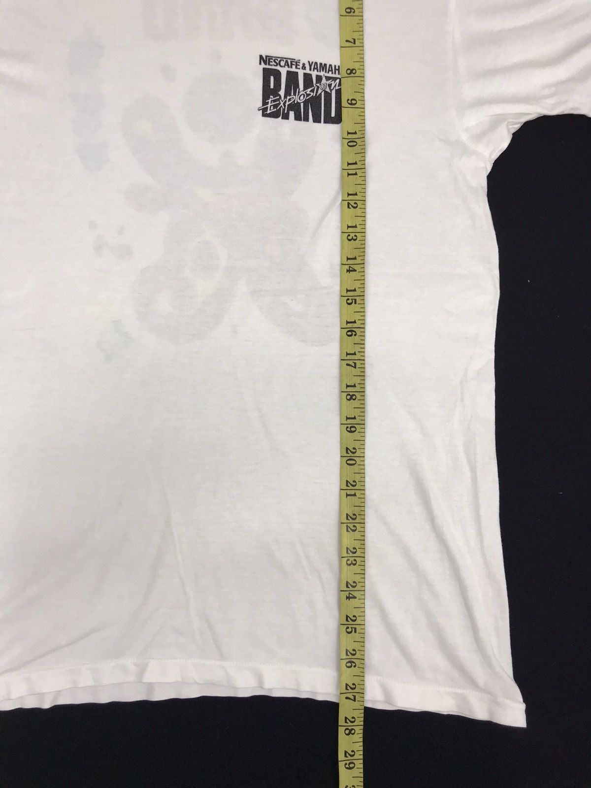 Band Tees 90s Nescafe & Yamaha Explosion 91 1991 Band Spell Out Size US S / EU 44-46 / 1 - 7 Thumbnail