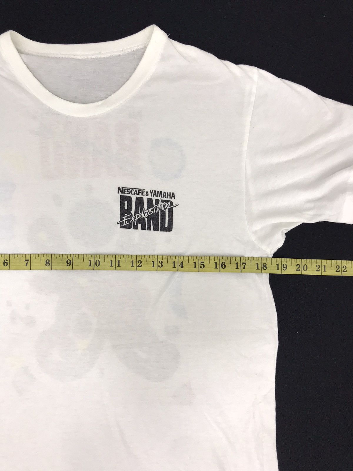 Band Tees 90s Nescafe & Yamaha Explosion 91 1991 Band Spell Out Size US S / EU 44-46 / 1 - 6 Thumbnail