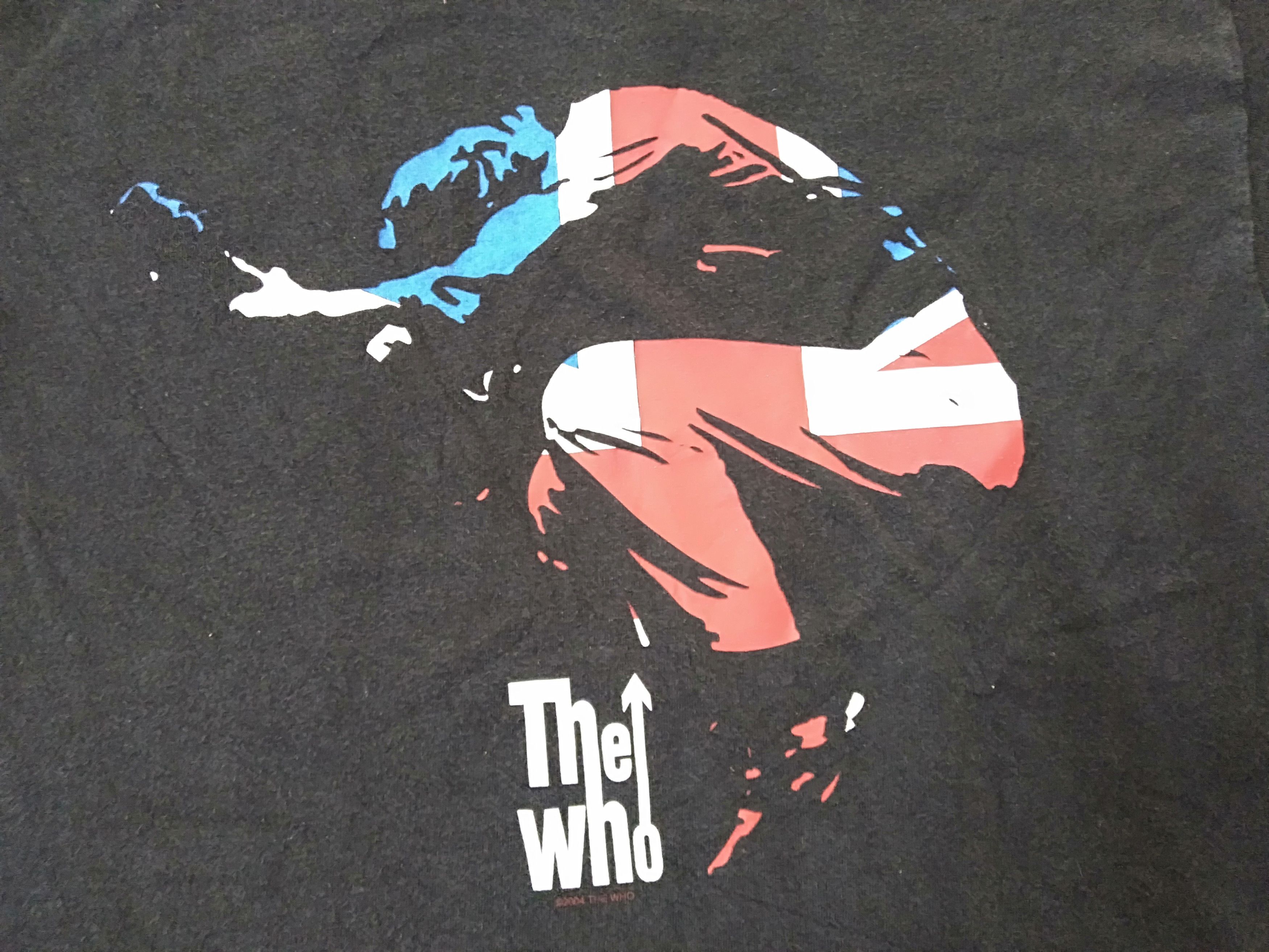 Band Tees Vintage The Who Mod English Rock Band Nice Design Printed Size US M / EU 48-50 / 2 - 2 Thumbnail