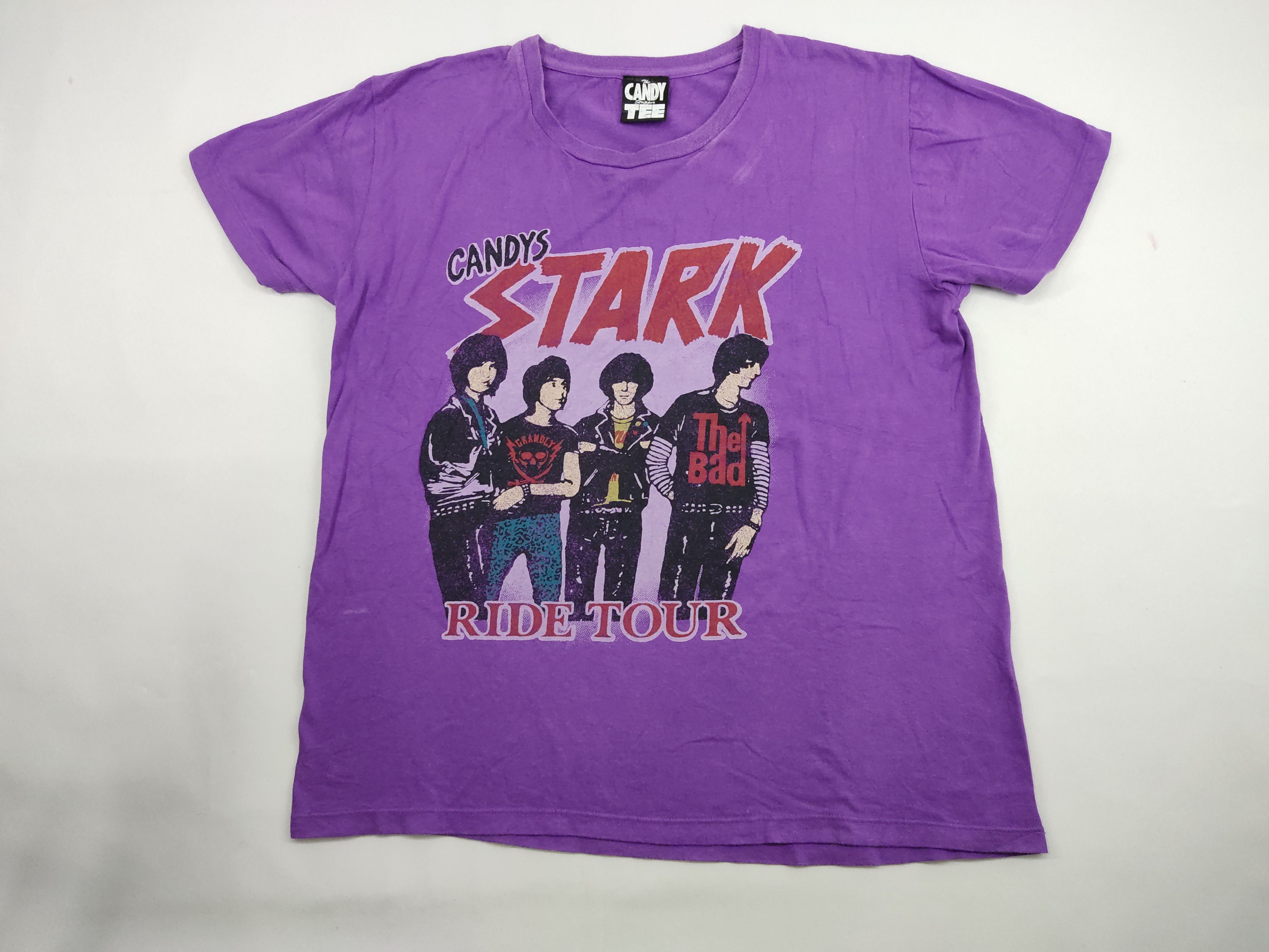 Band Tees The Candy Stripper Ride Tour Tee Band Music Size M / US 6-8 / IT 42-44 - 1 Thumbnail