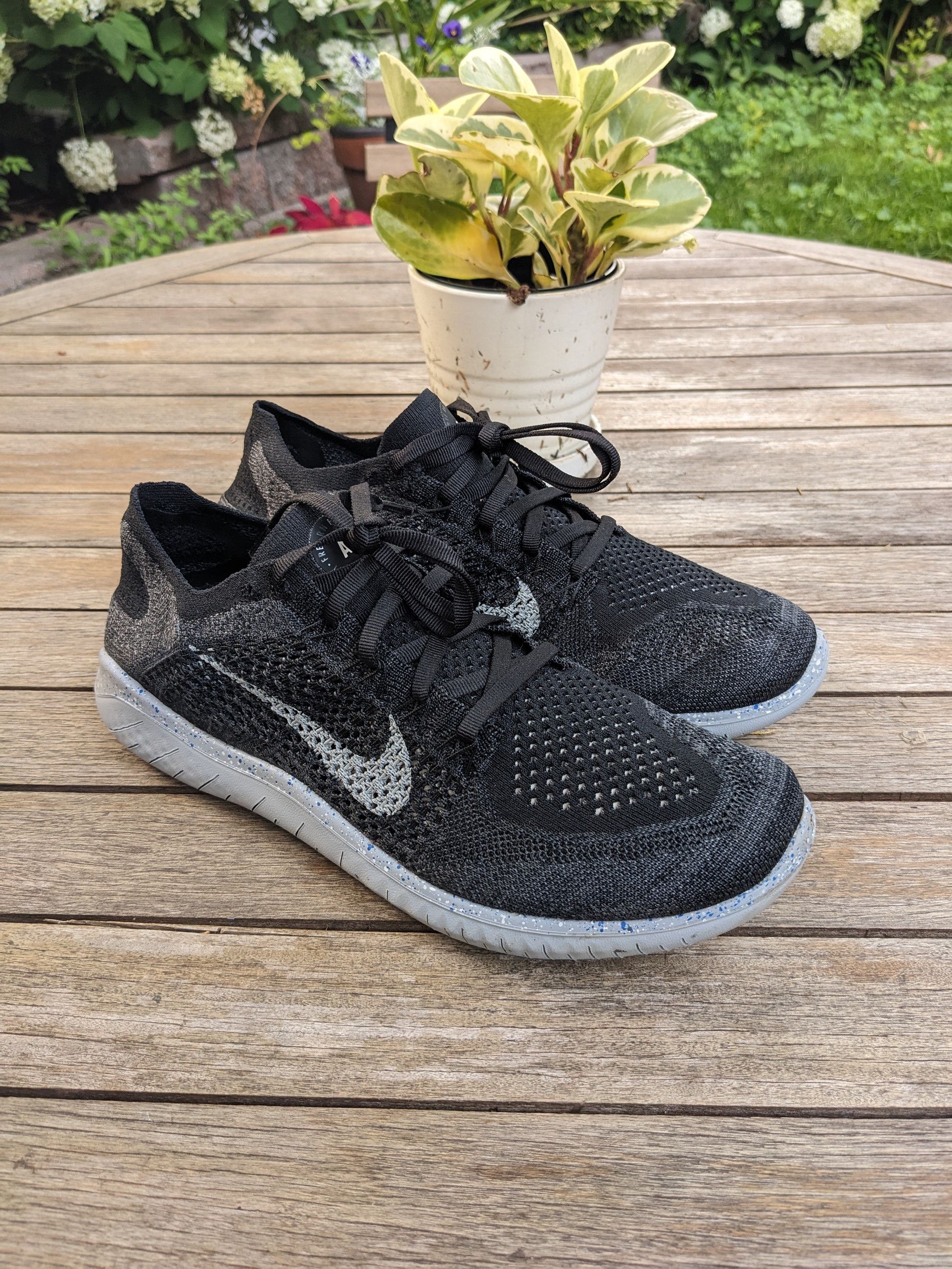 Nike Nike Free Flyknit 2018 Running Shoes mens 8 5 Grailed