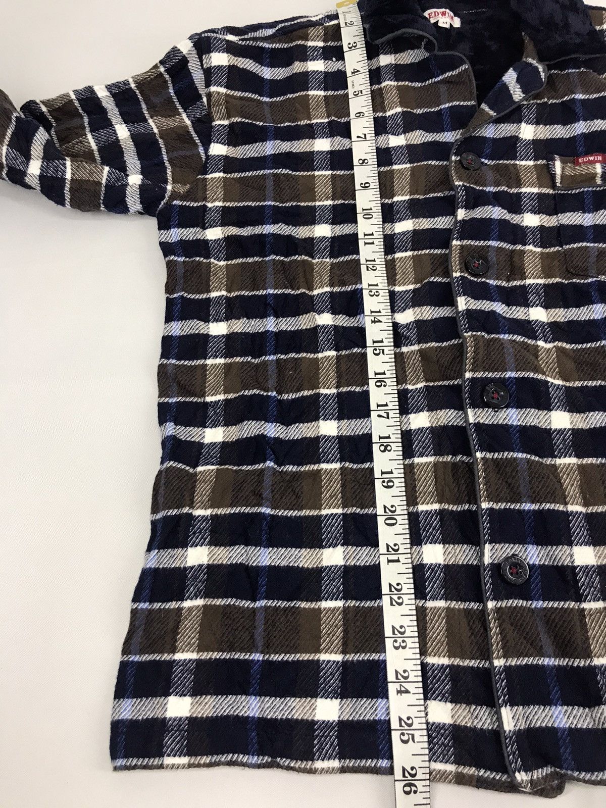 Edwin Sherpa Inner Flannel Edwin Plaid Checked Work Wear Size US M / EU 48-50 / 2 - 10 Thumbnail