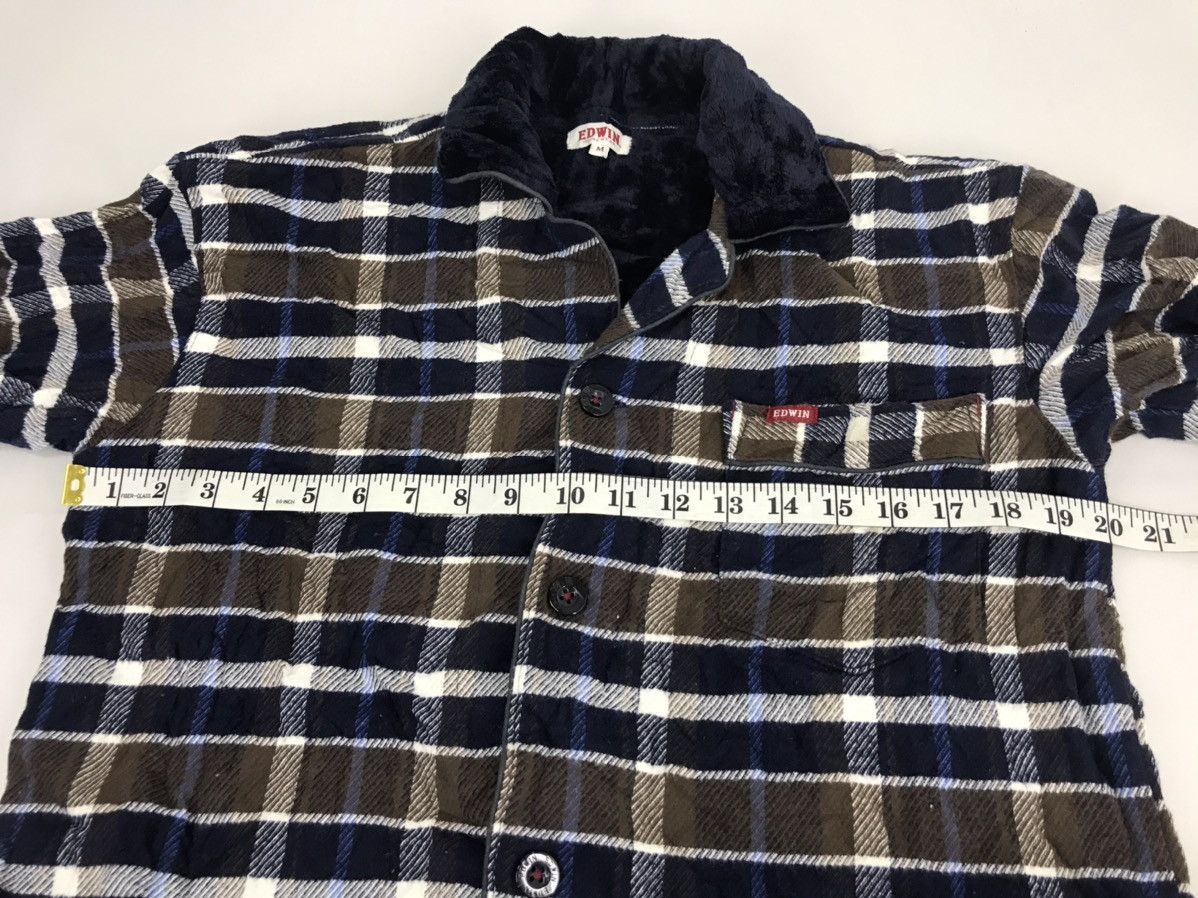 Edwin Sherpa Inner Flannel Edwin Plaid Checked Work Wear Size US M / EU 48-50 / 2 - 9 Thumbnail