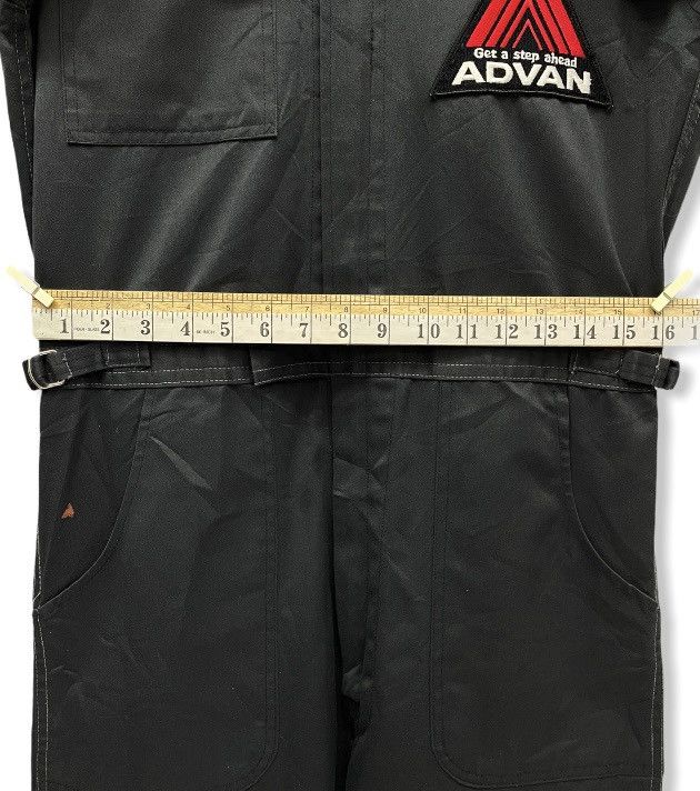 Japanese Brand VERY RARE! 90’s ADVAN YOKOHAMA RACING Coverall Jumpsuit Size US 30 / EU 46 - 12 Thumbnail