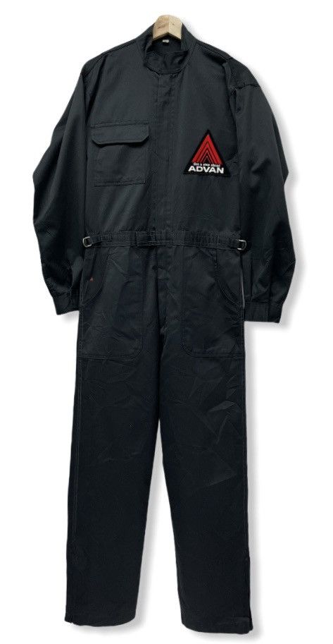 Japanese Brand VERY RARE! 90’s ADVAN YOKOHAMA RACING Coverall Jumpsuit Size US 30 / EU 46 - 4 Thumbnail