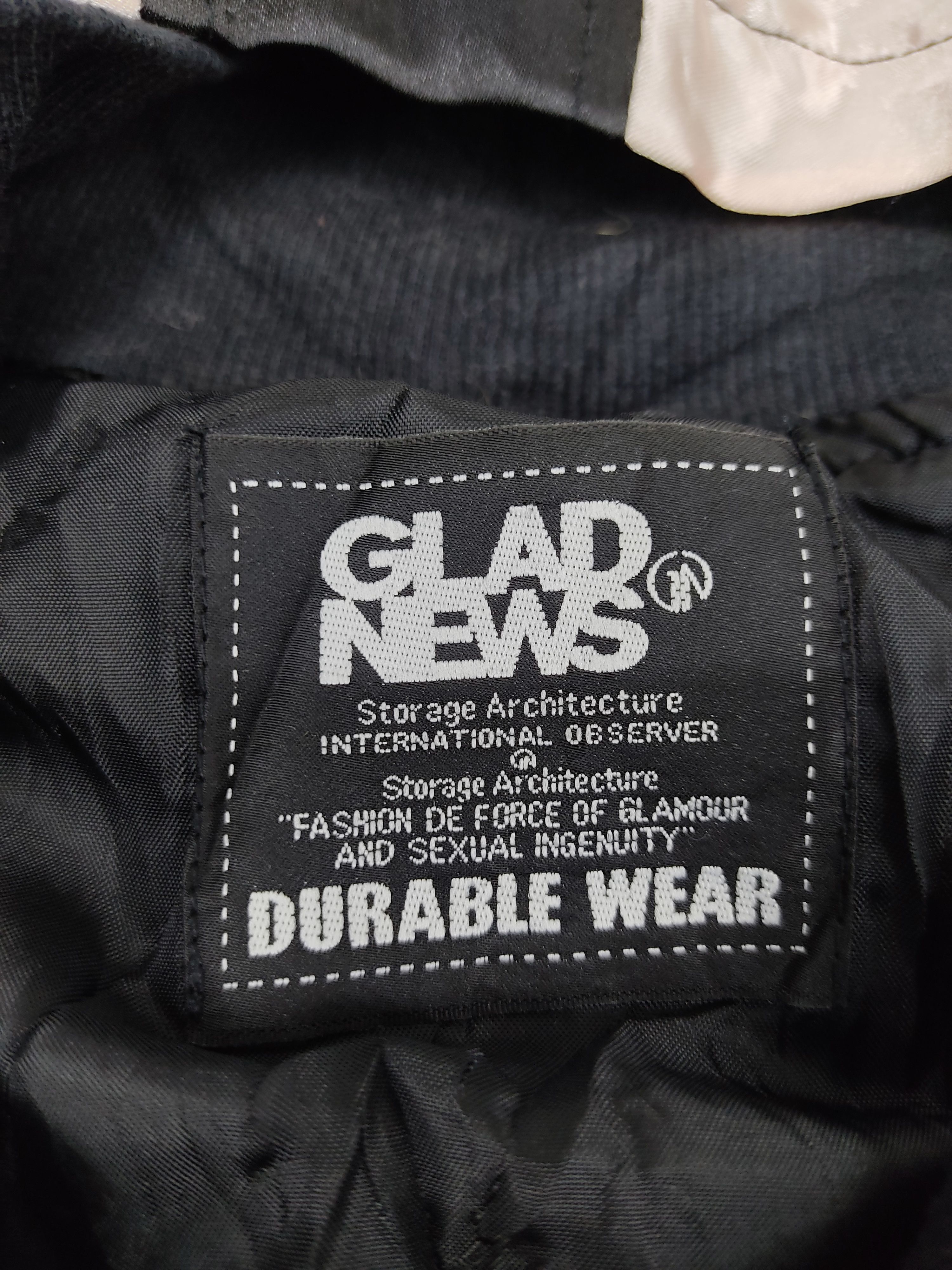 Japanese Brand Hype Fashion Glad News Bomber Sukajan Jacket Embroidery Size M / US 6-8 / IT 42-44 - 3 Thumbnail