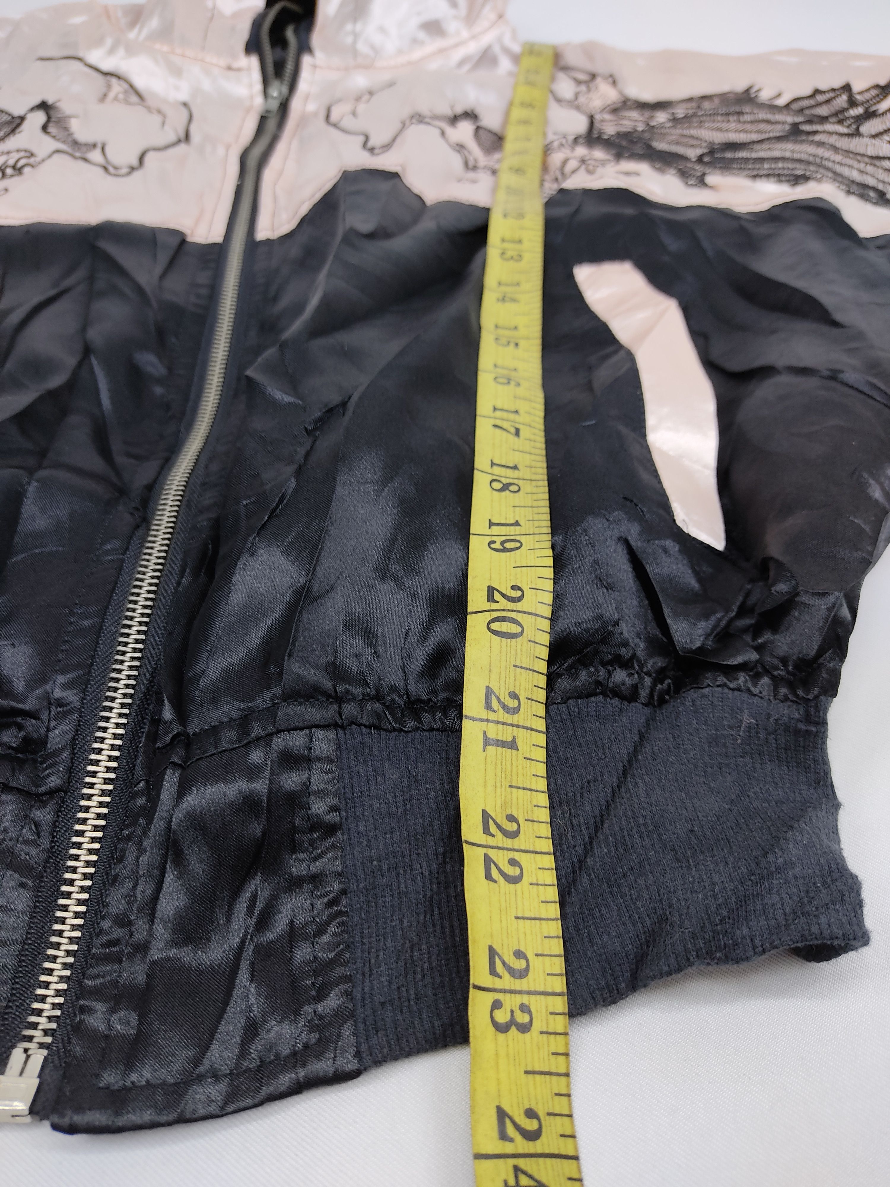 Japanese Brand Hype Fashion Glad News Bomber Sukajan Jacket Embroidery Size M / US 6-8 / IT 42-44 - 8 Thumbnail