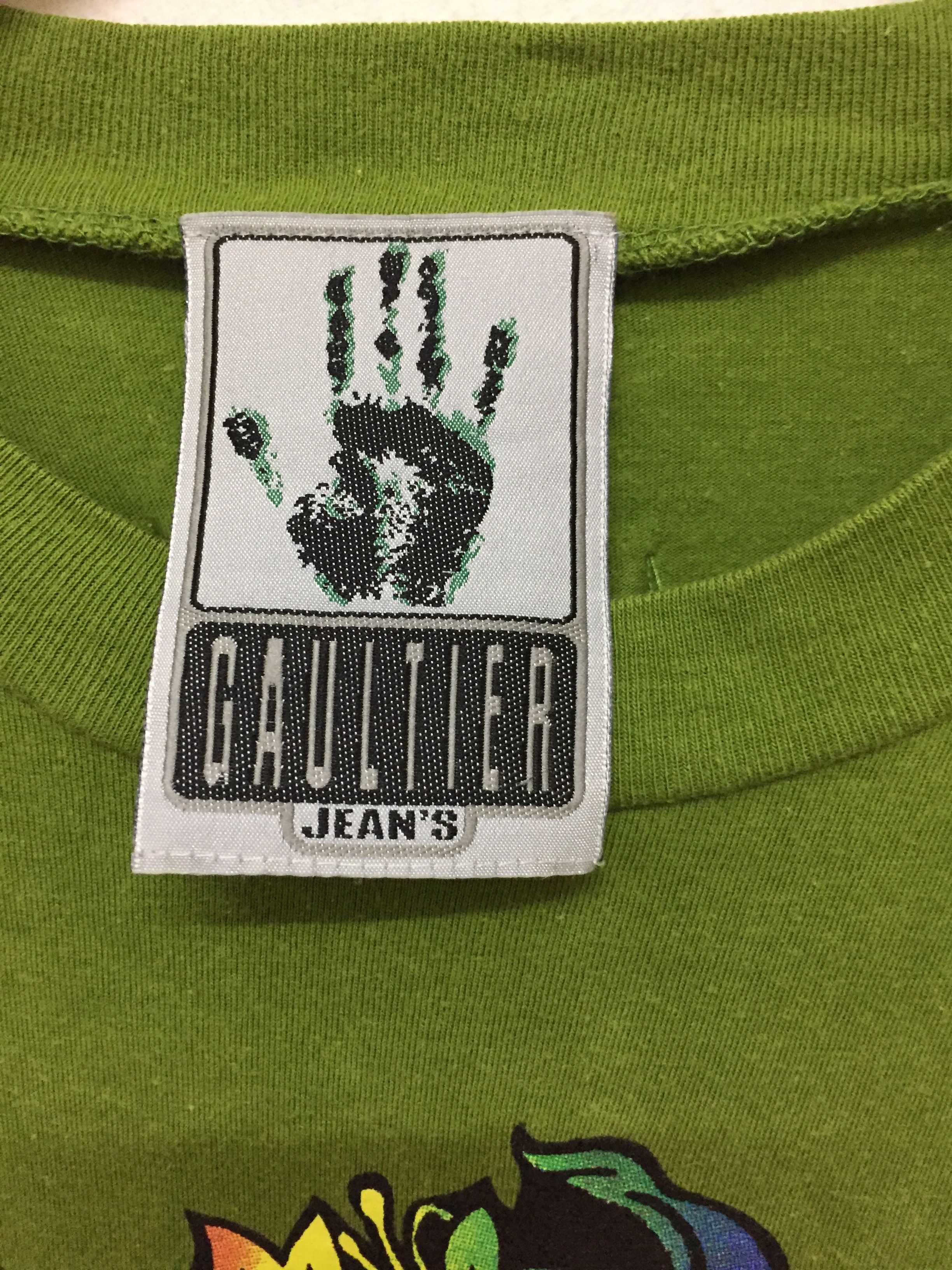 Jean Paul Gaultier 90's Jean Paul GAULTIER rasta floral tee Size US S / EU 44-46 / 1 - 8 Thumbnail