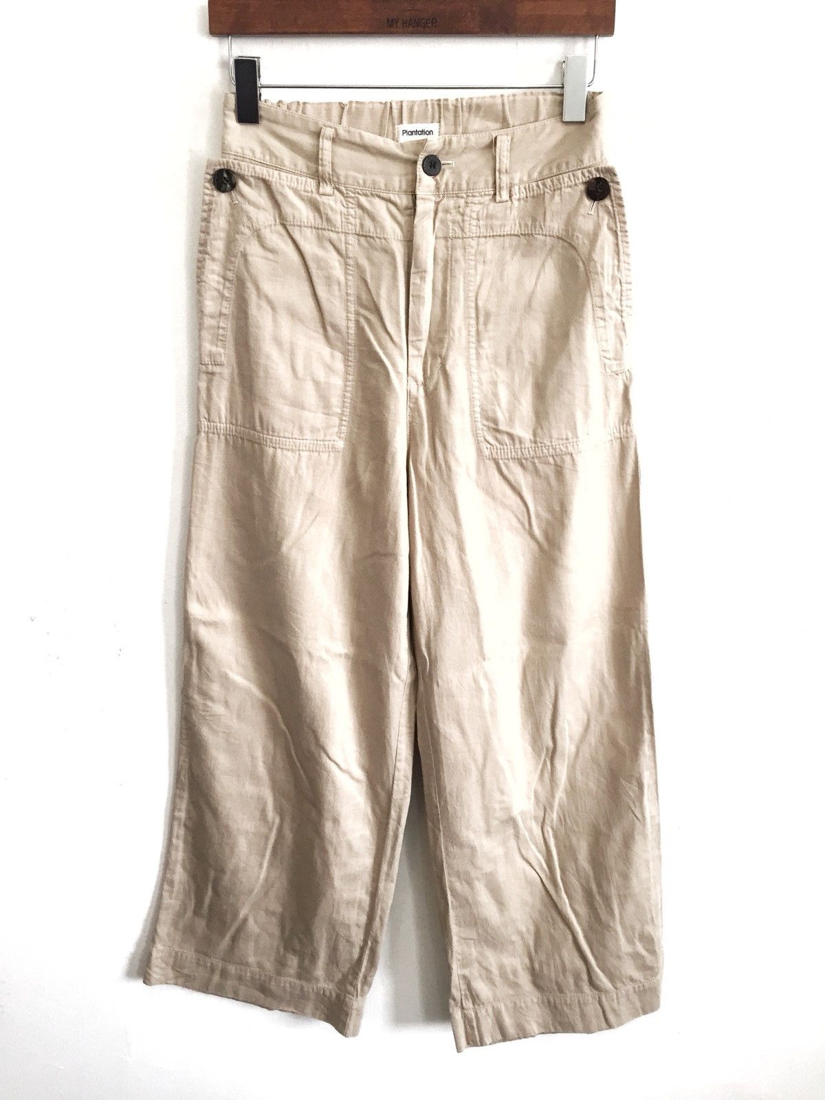 Issey Miyake Issey Miyake Plantation Button Pocket Wide Pants Size US 30 / EU 46 - 2 Thumbnail