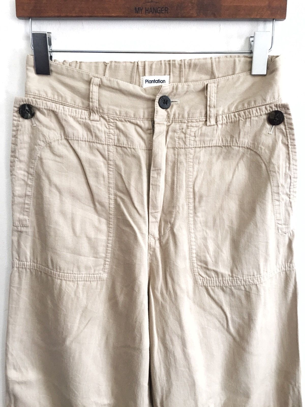 Issey Miyake Issey Miyake Plantation Button Pocket Wide Pants Size US 30 / EU 46 - 1 Thumbnail
