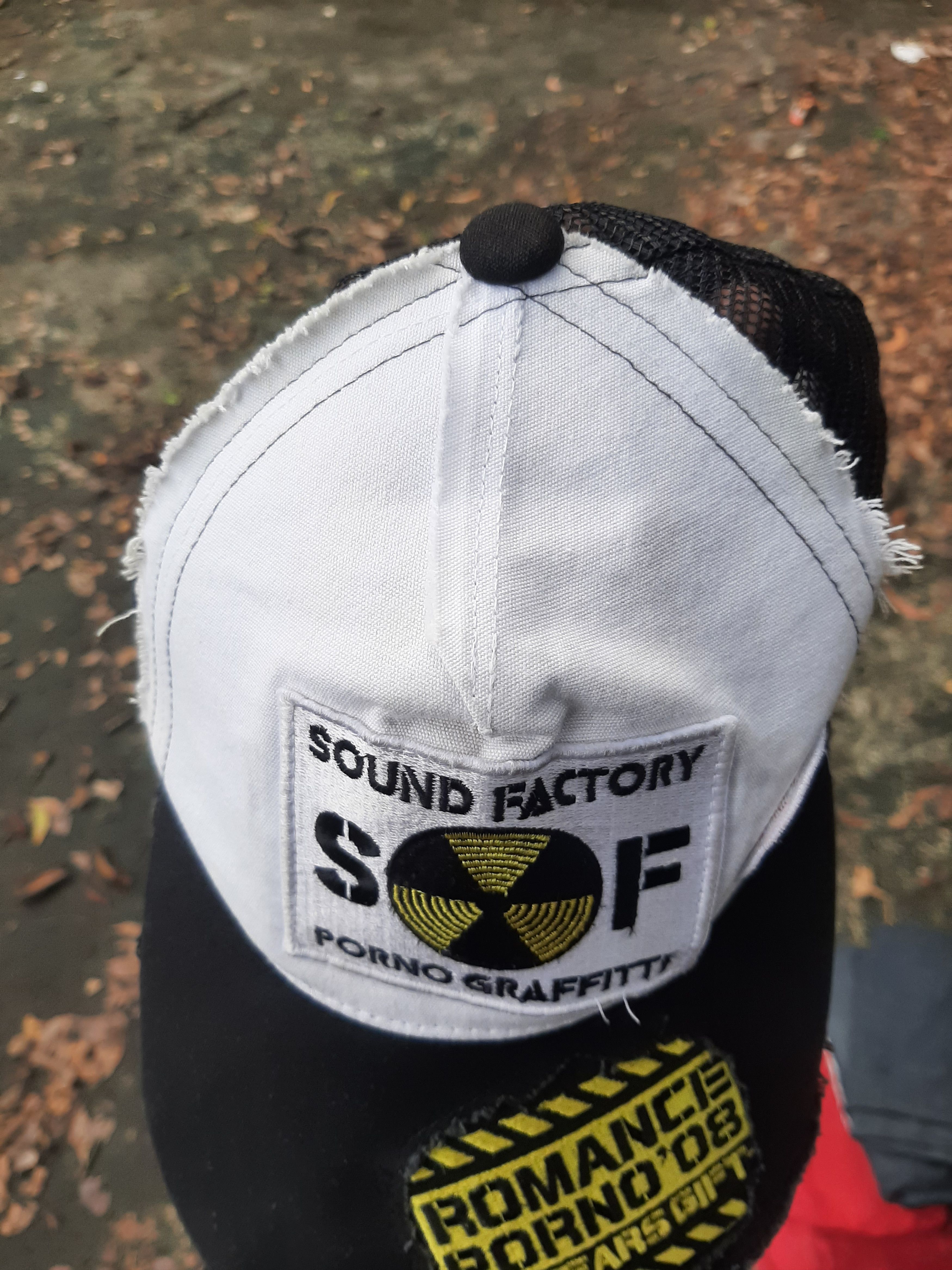 Japanese Brand Japan Sound Factory Porno Graffitti Trucker Streetwear Hats Size ONE SIZE - 2 Thumbnail