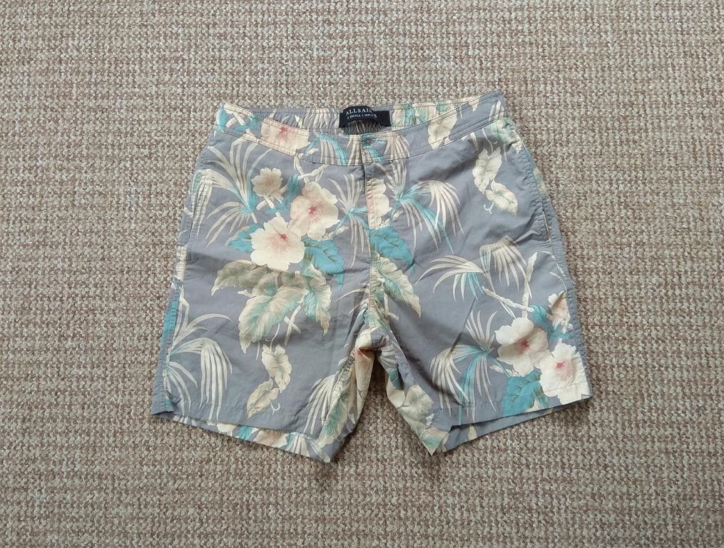 Allsaints AllSaints Monsoon Swimshort Shorts size XS Size US 28 / EU 44 - 1 Thumbnail