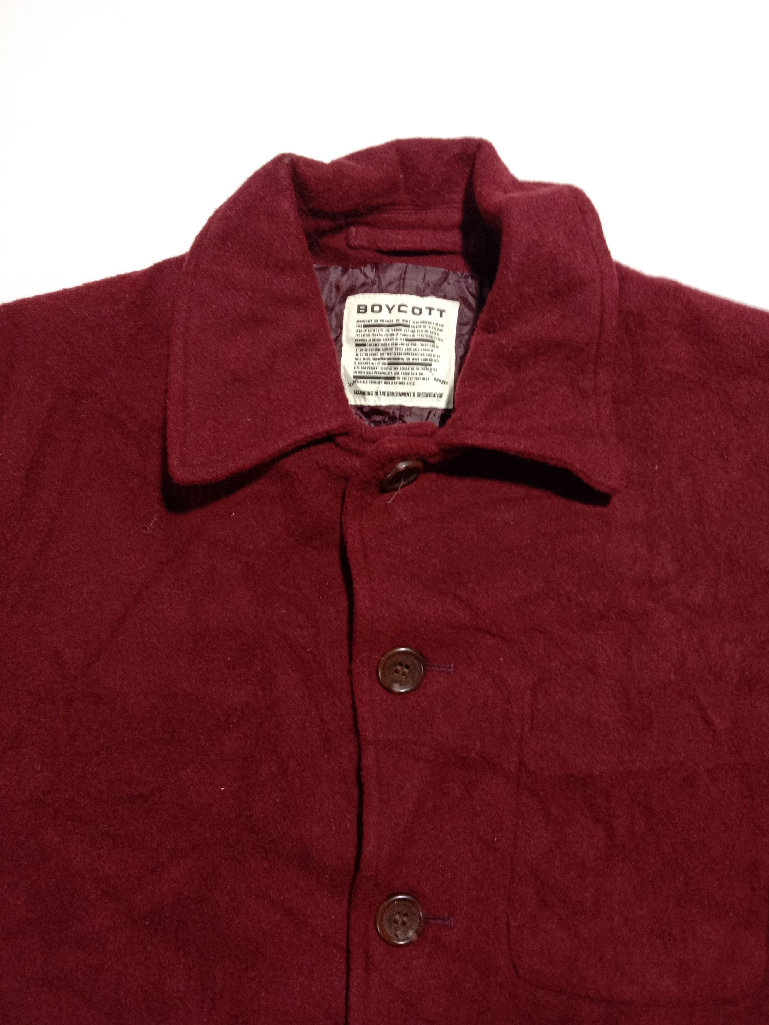 Boycott Boycott Heavy Cotton Long Coats Button Up Parka Size US M / EU 48-50 / 2 - 2 Thumbnail