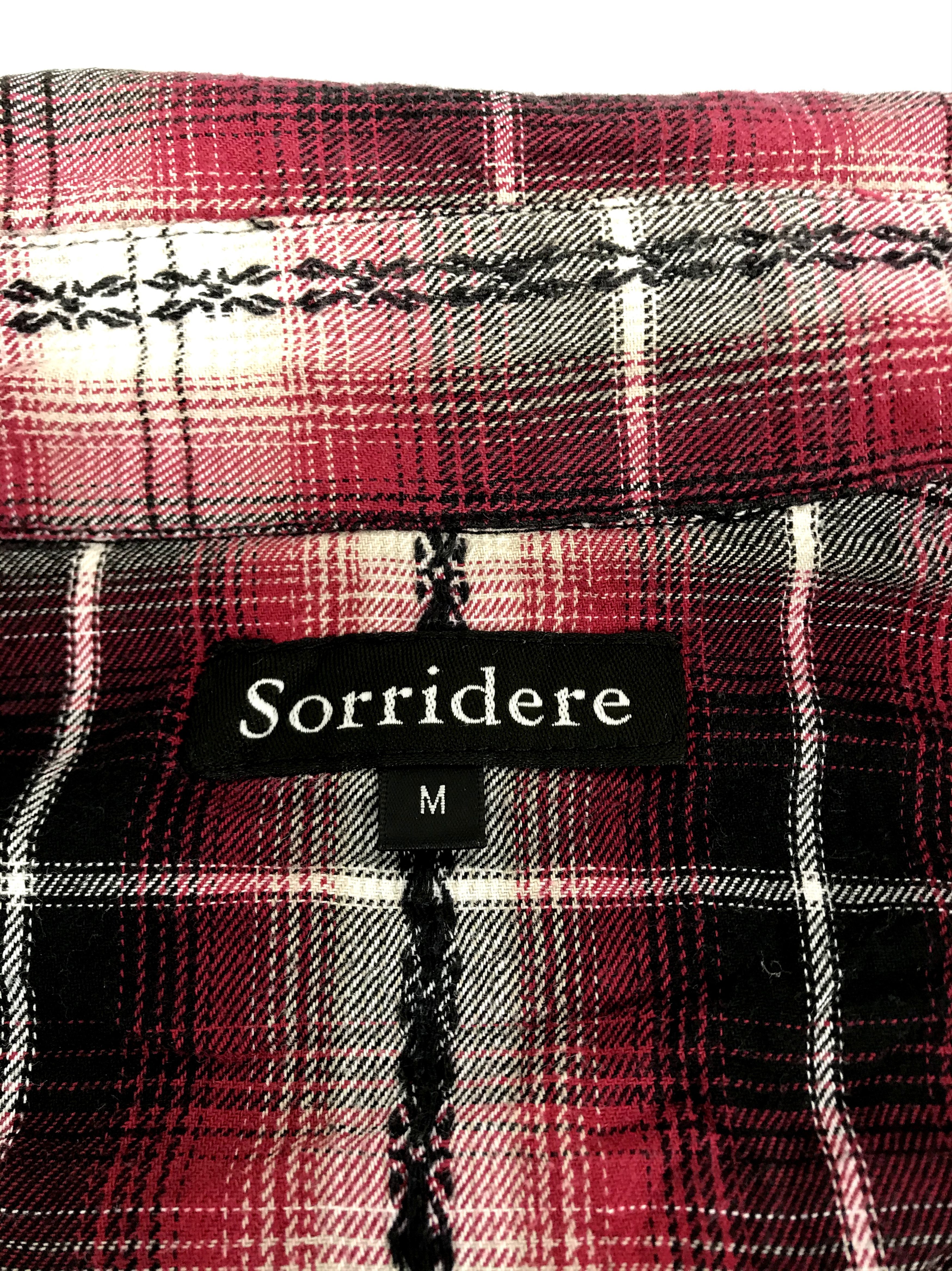 Flannel Sorridere Snap Button Shadow Plaid Checked Flannel Shirt Size US S / EU 44-46 / 1 - 6 Thumbnail