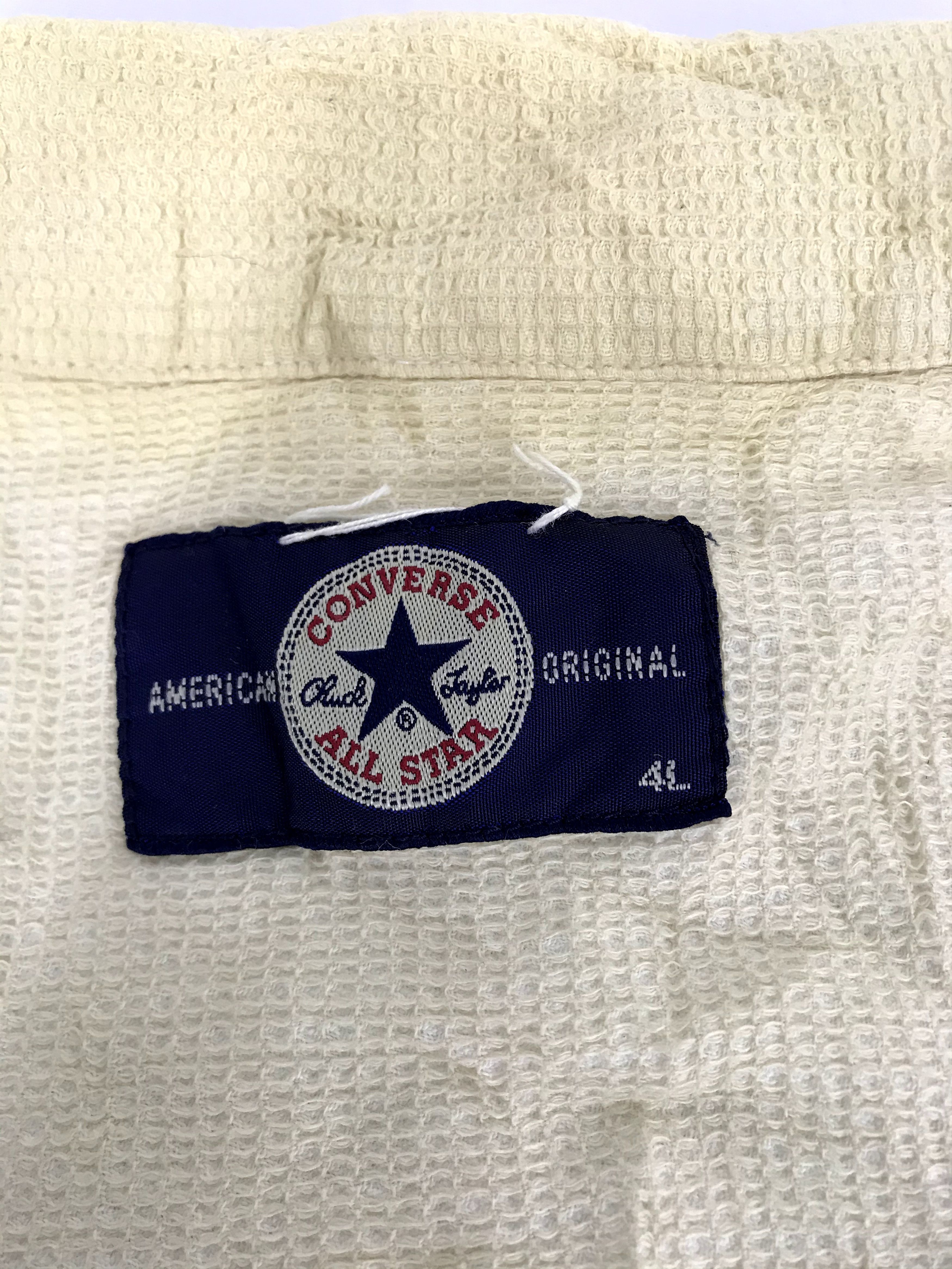 Converse Vintage Converse Zipper Flannel Casual Shirt Double Pockets Size US XL / EU 56 / 4 - 6 Thumbnail