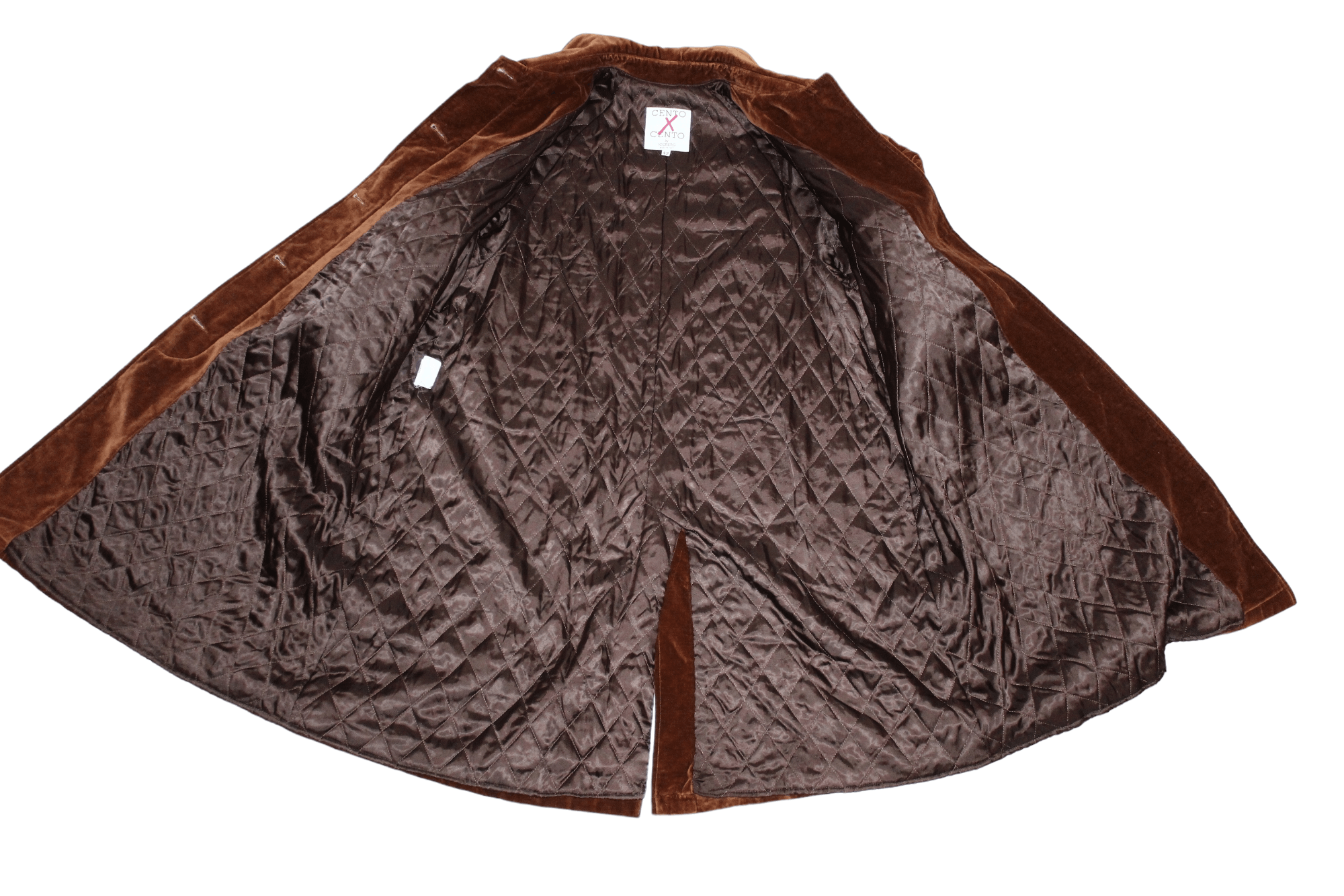 Iceberg Cento x Cento by Iceberg Velour Padded Overcoat Size M / US 6-8 / IT 42-44 - 9 Thumbnail