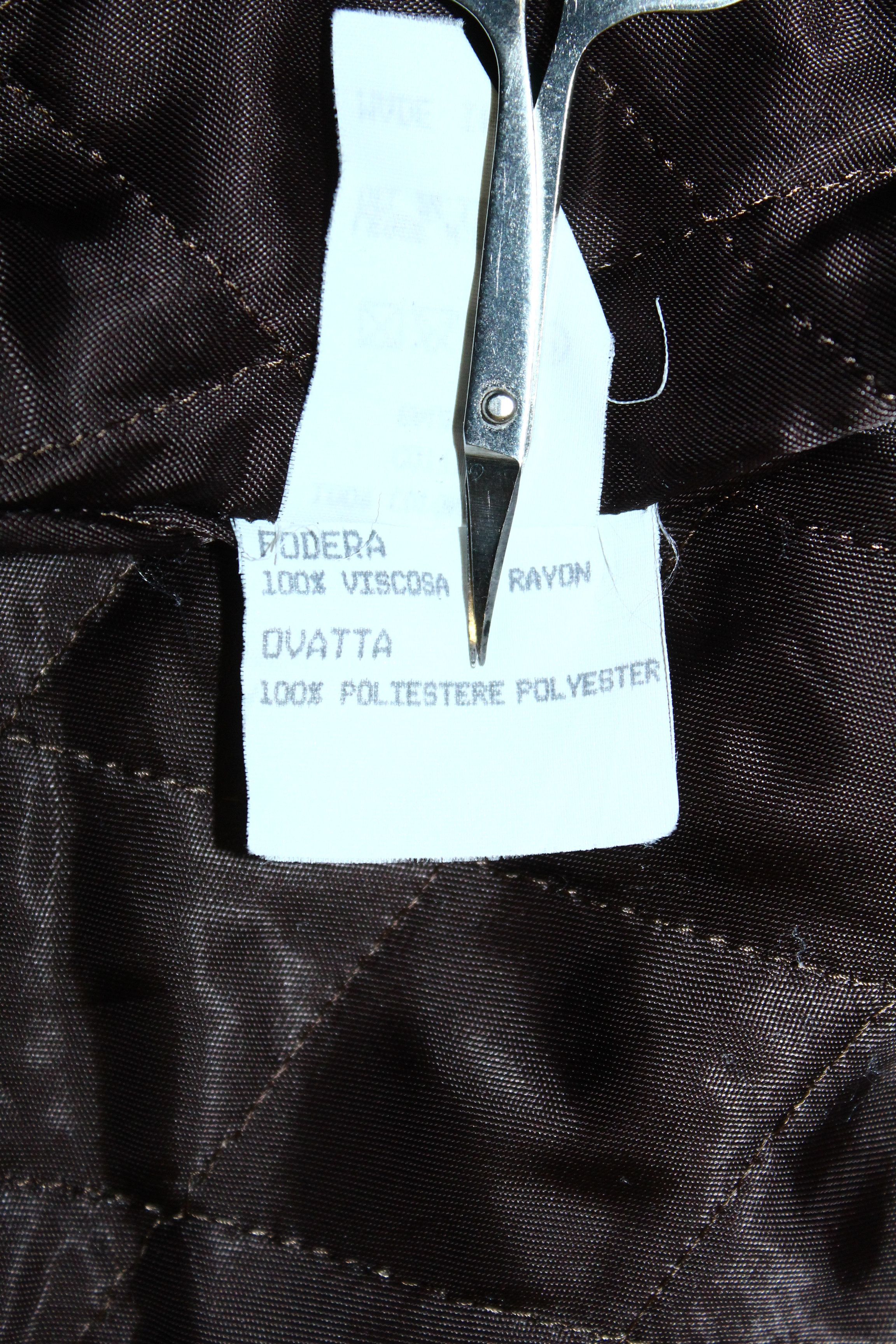 Iceberg Cento x Cento by Iceberg Velour Padded Overcoat Size M / US 6-8 / IT 42-44 - 11 Thumbnail