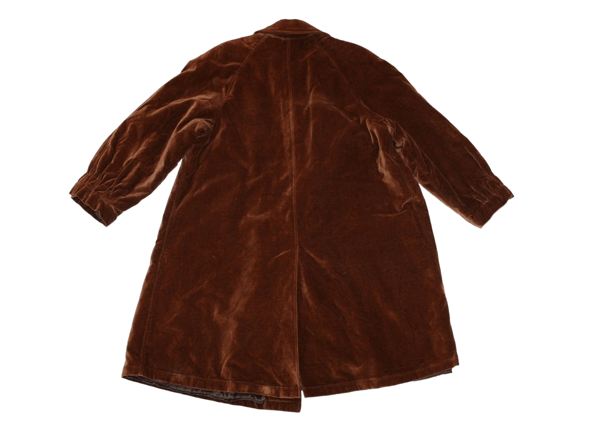 Iceberg Cento x Cento by Iceberg Velour Padded Overcoat Size M / US 6-8 / IT 42-44 - 13 Thumbnail