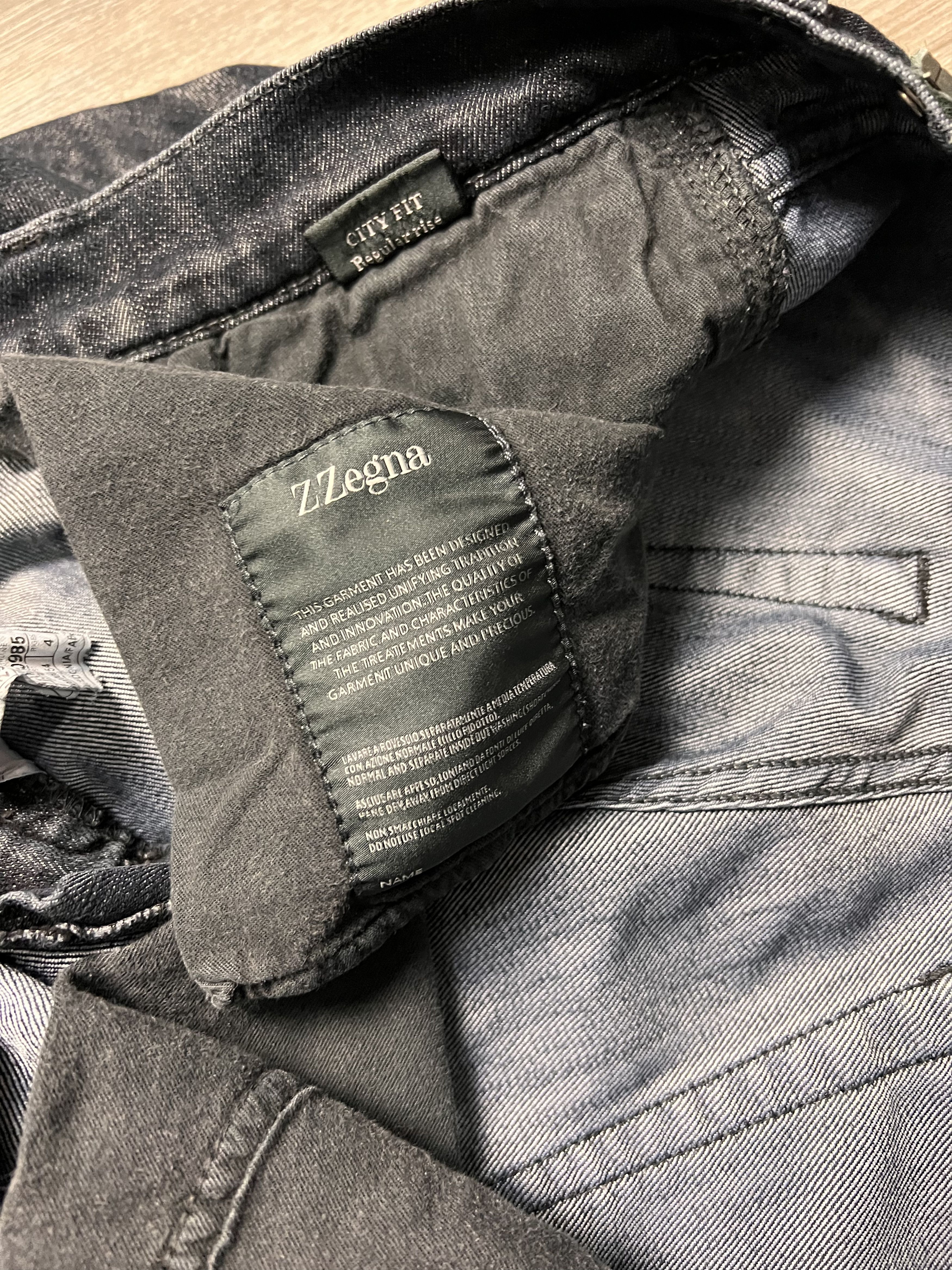 Z Zegna Z Zegna - Black Denim Size US 32 / EU 48 - 5 Thumbnail