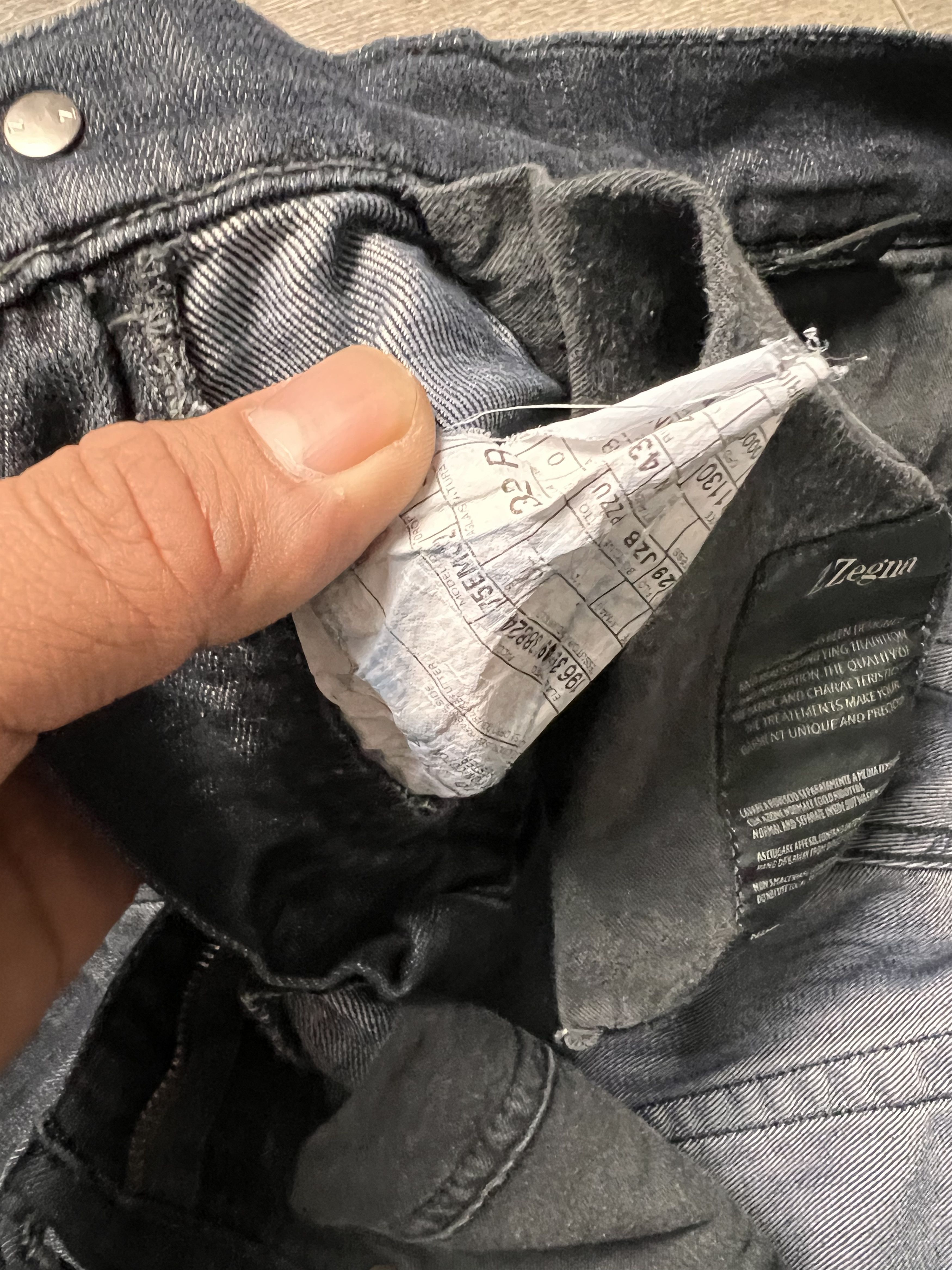 Z Zegna Z Zegna - Black Denim Size US 32 / EU 48 - 7 Thumbnail