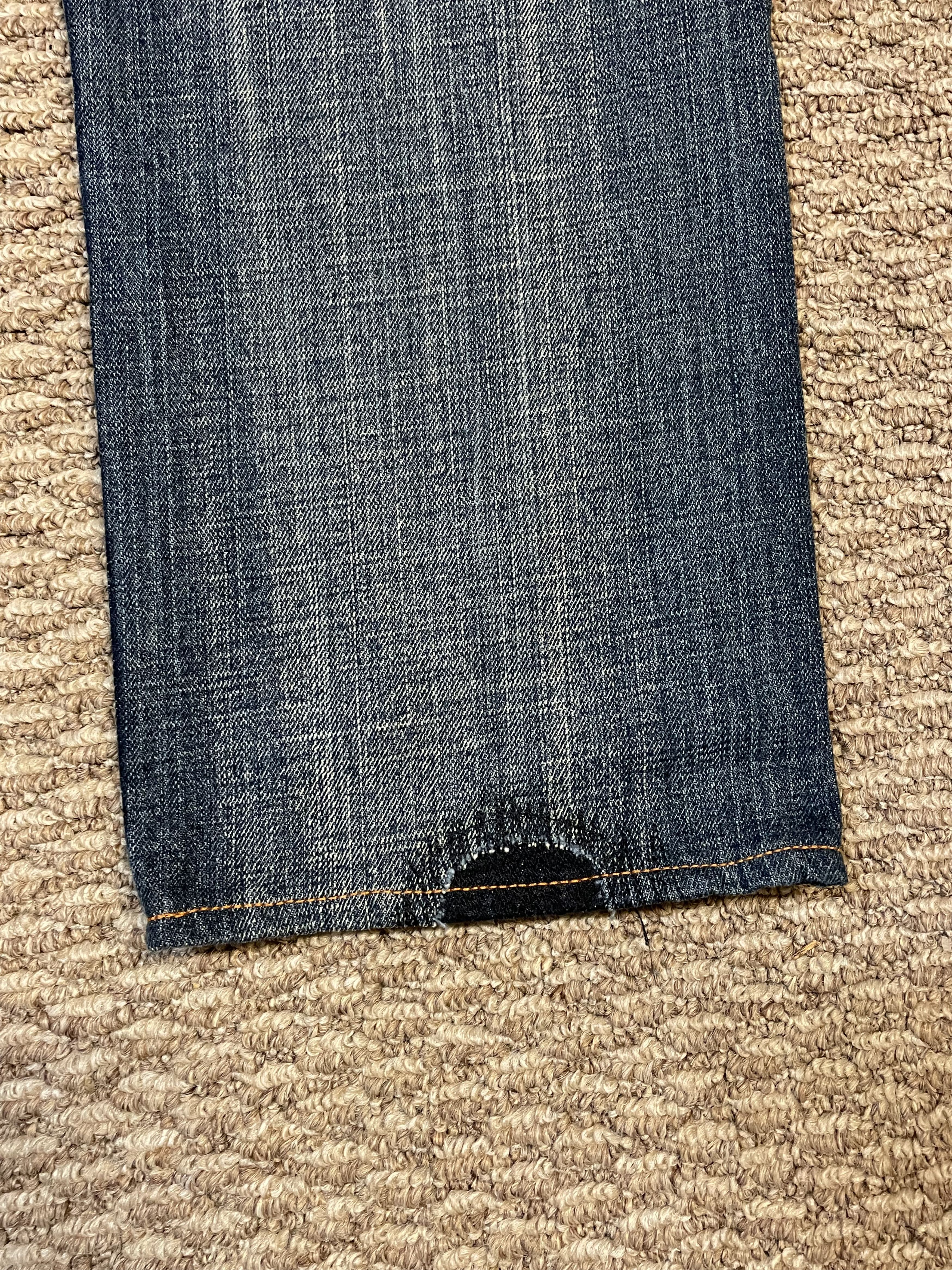 Vintage Vintage Yoropiko Gold Label Denim Patchwork Size US 34 / EU 50 - 8 Thumbnail