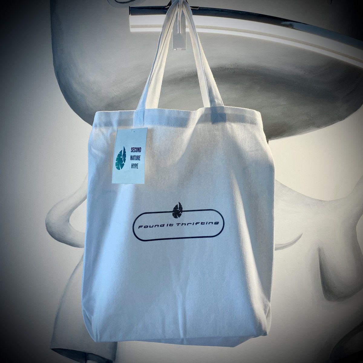 Japanese Brand Found It Thrifting Tote Bag 🌿 Size ONE SIZE - 1 Thumbnail