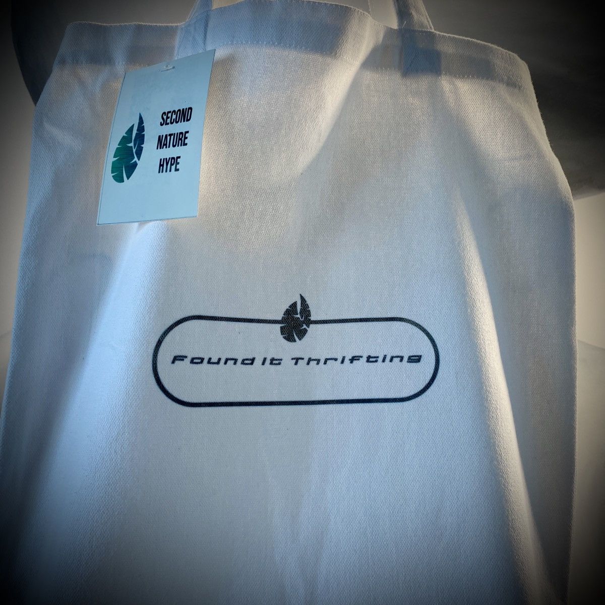 Japanese Brand Found It Thrifting Tote Bag 🌿 Size ONE SIZE - 2 Thumbnail
