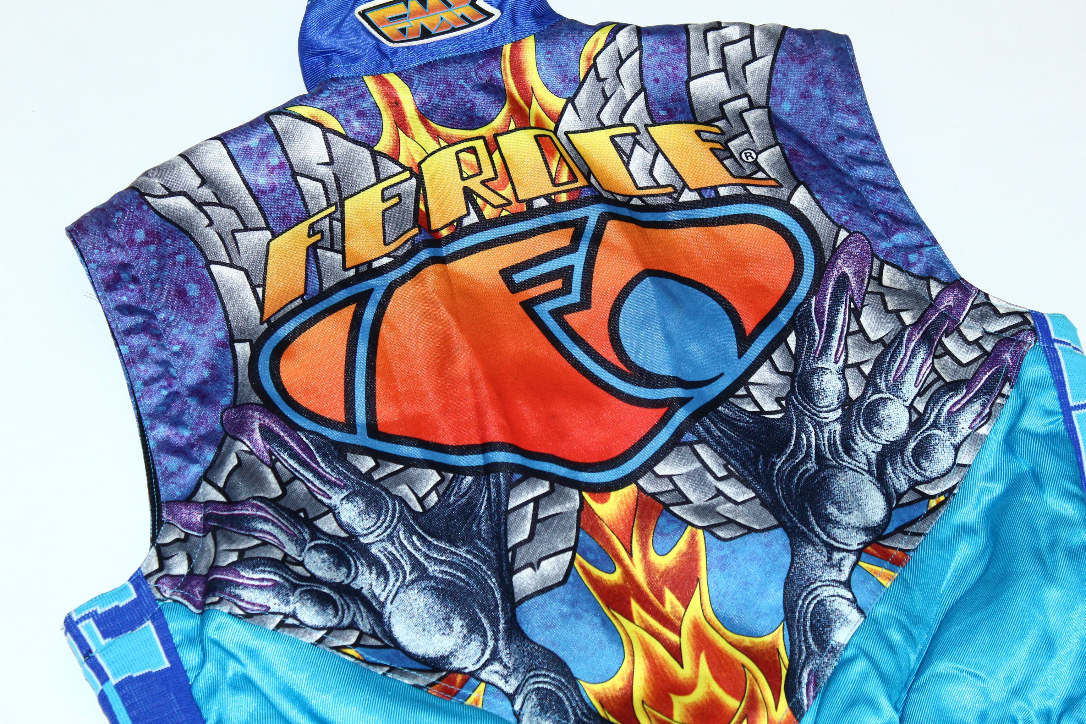 Fox Racing RARE VTG💥 Feroce Motocross Nylon Padded Baggy Vest Size US M / EU 48-50 / 2 - 9 Thumbnail
