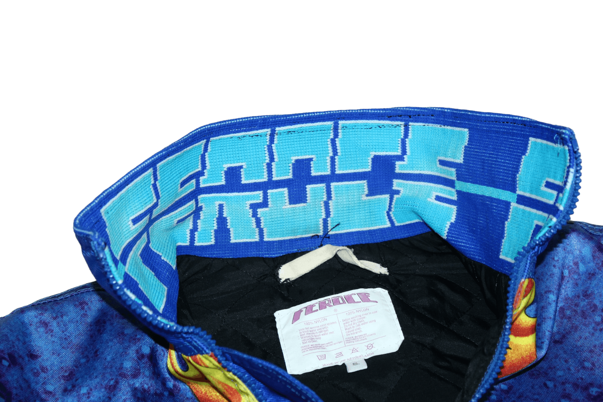 Fox Racing RARE VTG💥 Feroce Motocross Nylon Padded Baggy Vest Size US M / EU 48-50 / 2 - 6 Thumbnail