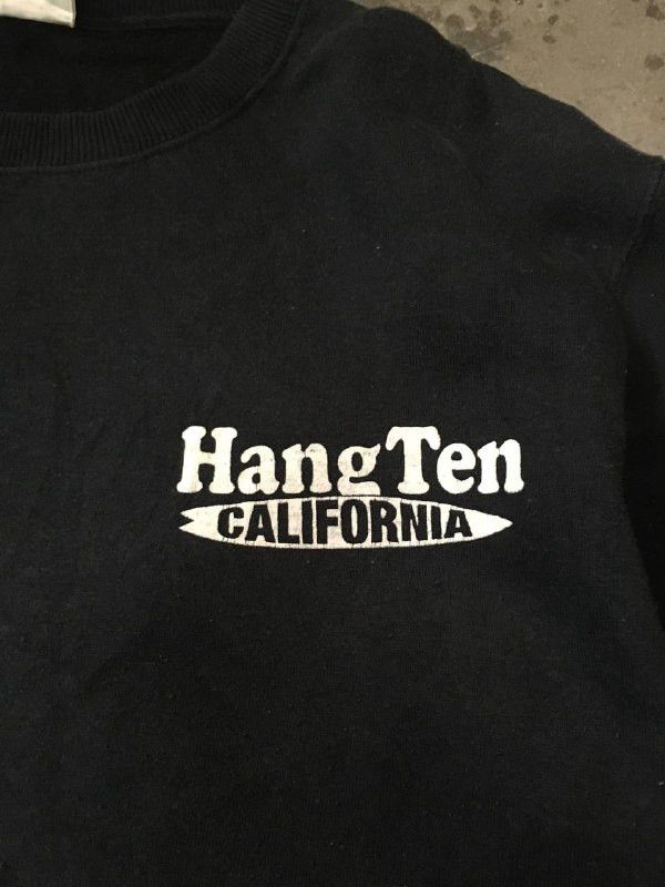 Hang Ten × Japanese Brand × Vintage Vintage Hang Ten Big Logo Sweatshirt Size US M / EU 48-50 / 2 - 3 Thumbnail