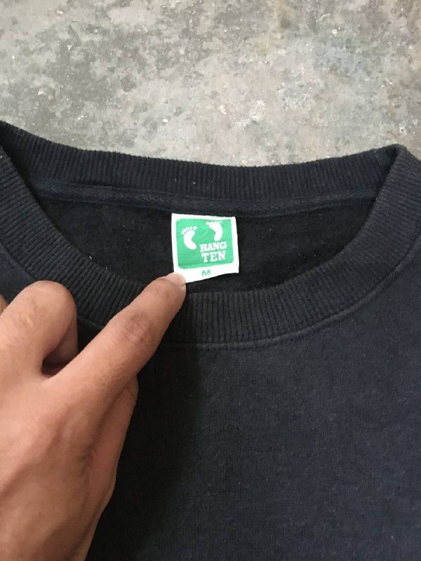 Hang Ten × Japanese Brand × Vintage Vintage Hang Ten Big Logo Sweatshirt Size US M / EU 48-50 / 2 - 6 Thumbnail