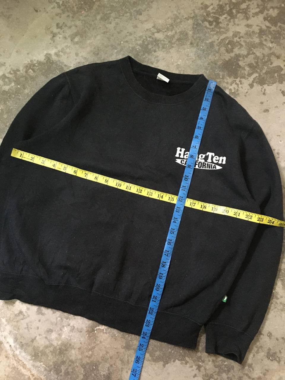 Hang Ten × Japanese Brand × Vintage Vintage Hang Ten Big Logo Sweatshirt Size US M / EU 48-50 / 2 - 11 Thumbnail